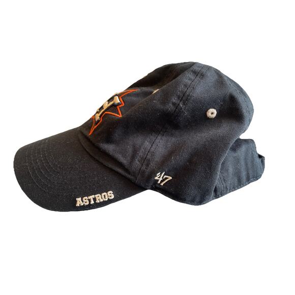 Houston Astros 47 Brand Strapback Adjustable Hat Cap Men Women MLB Baseball Blue - Picture 3 of 6